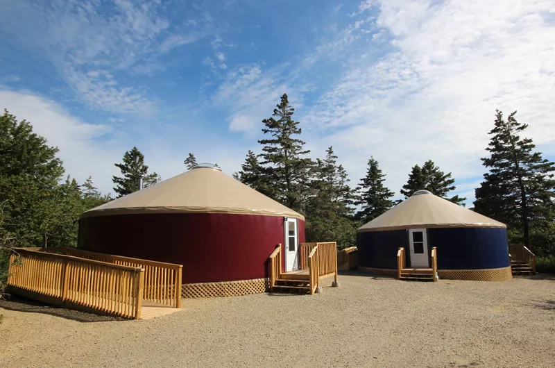 CJA Yurts / Yourtes de la CJA