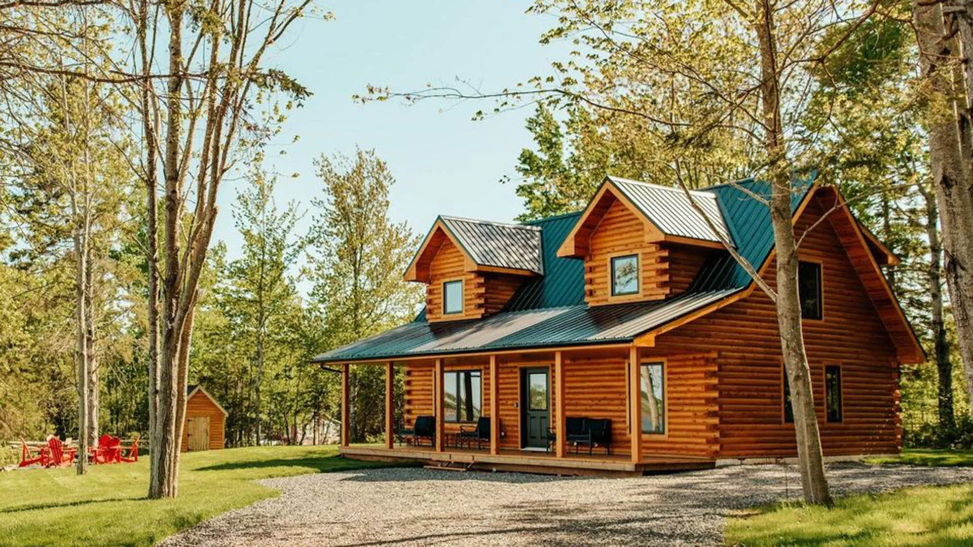 Oyster Shore #1124: Your Oceanfront Log Home Haven