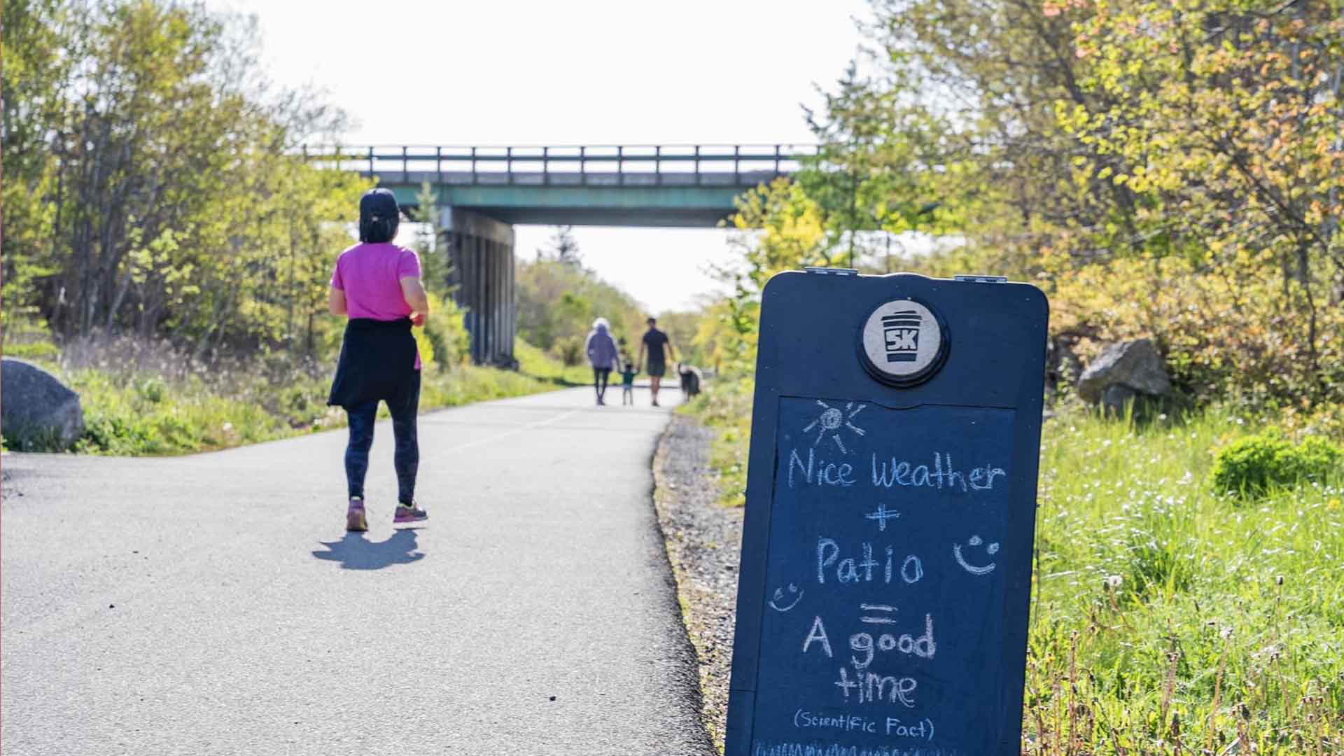 Chain of Lakes Trail (part of Rum Runners Trail)