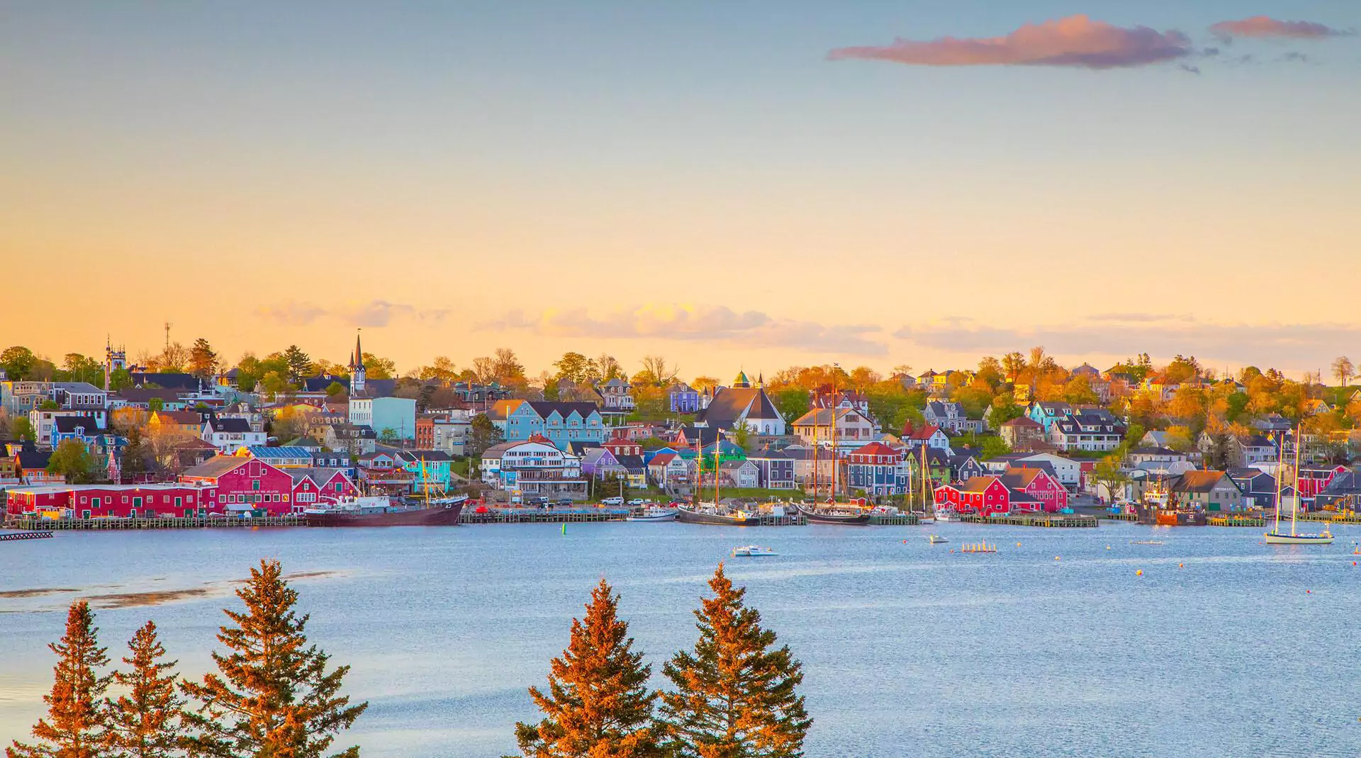 Lunenburg in the fall