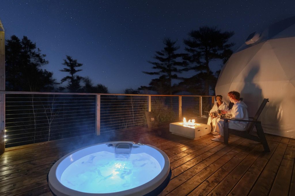 Spa-inspired Dome Getaway