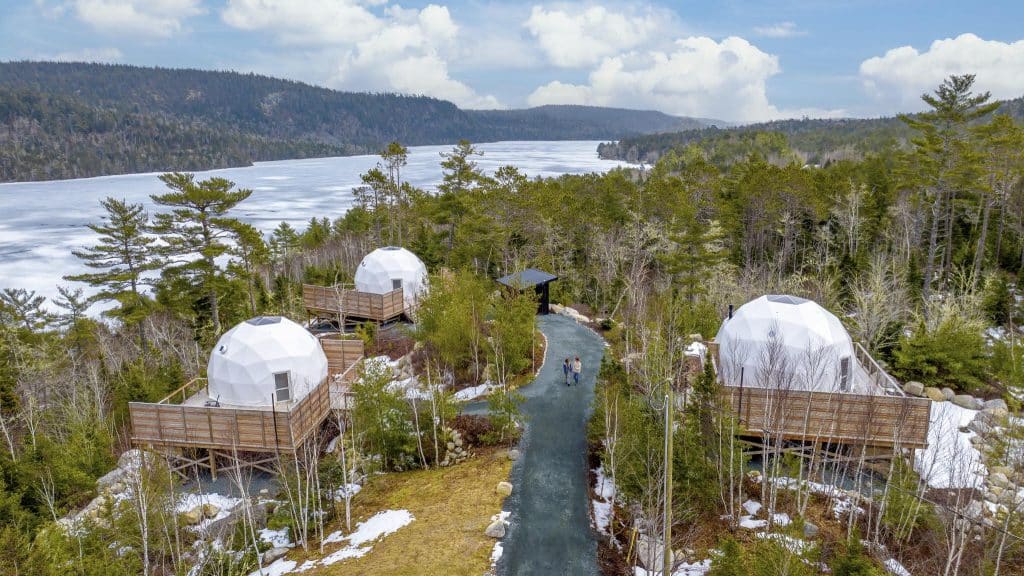Spa-inspired Dome Getaway