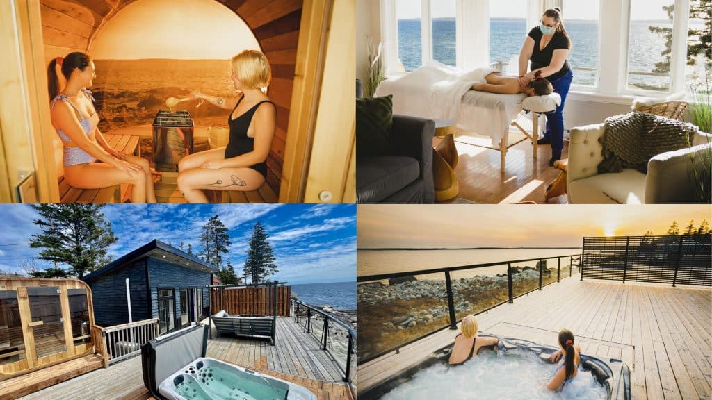 Seaside Spa and Sauna Getaway