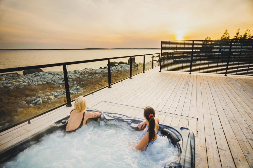 Seaside Spa and Sauna Getaway