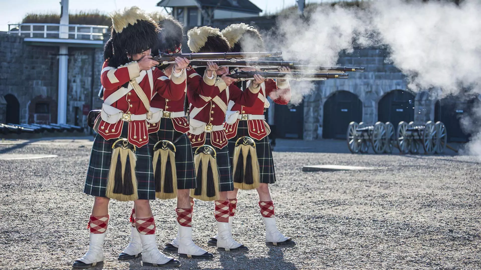 78th Highlanders at the Halifax Citadel National Historic Site
