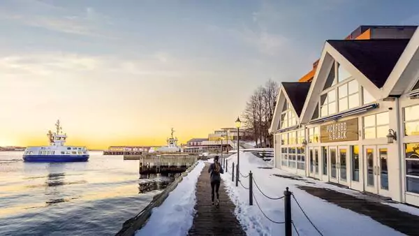 Halifax Waterfront Winter Sunrise