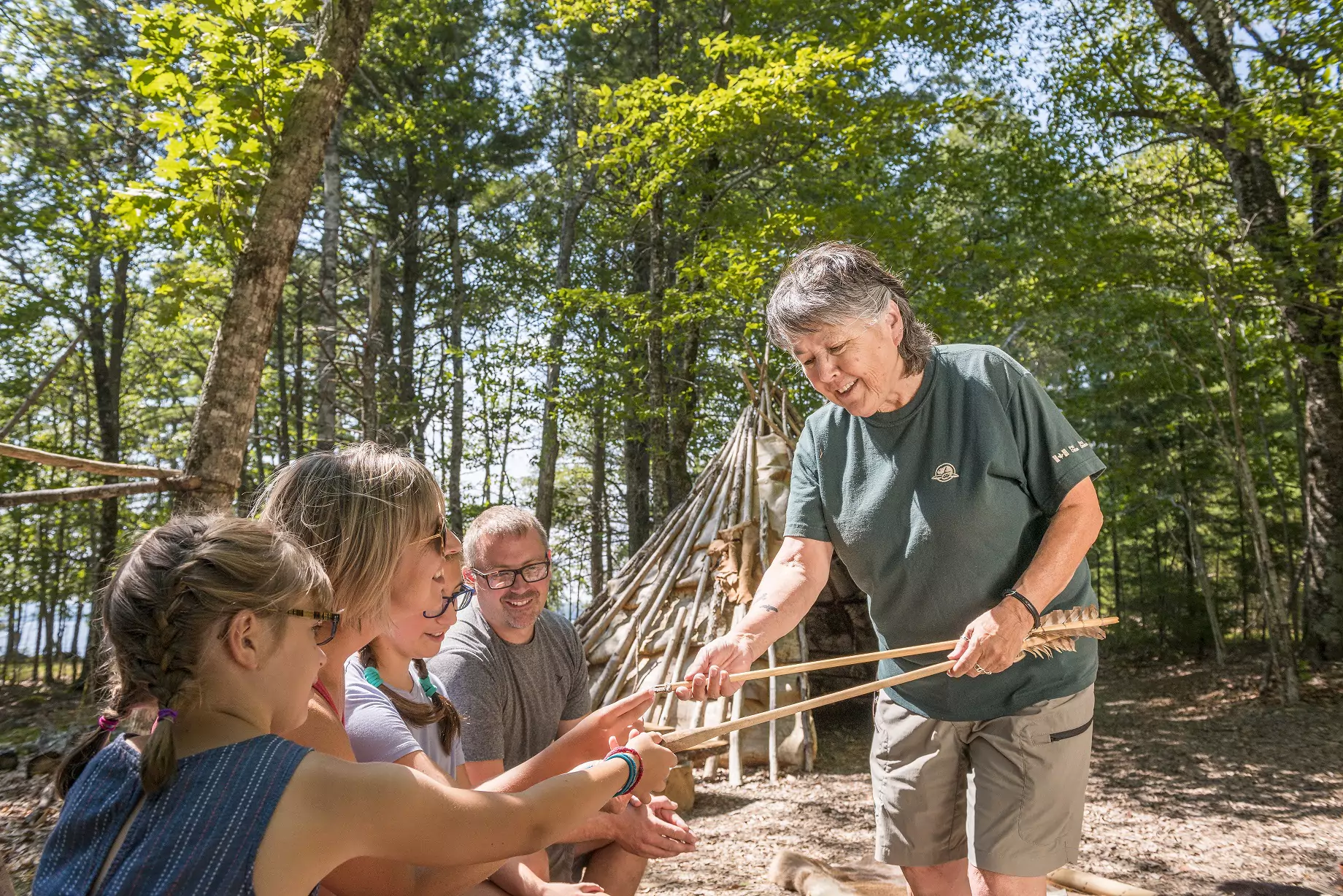 Mi'kmaw Encampment at Kejimkujik National Park & National Historic Site