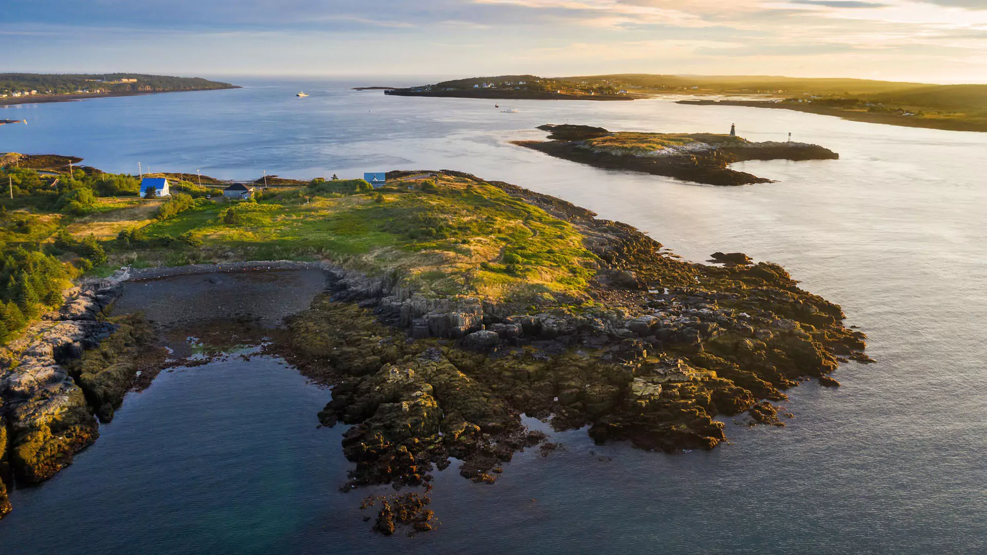 Sunrise over Westport on Brier Island (Photo by Adam Hill)