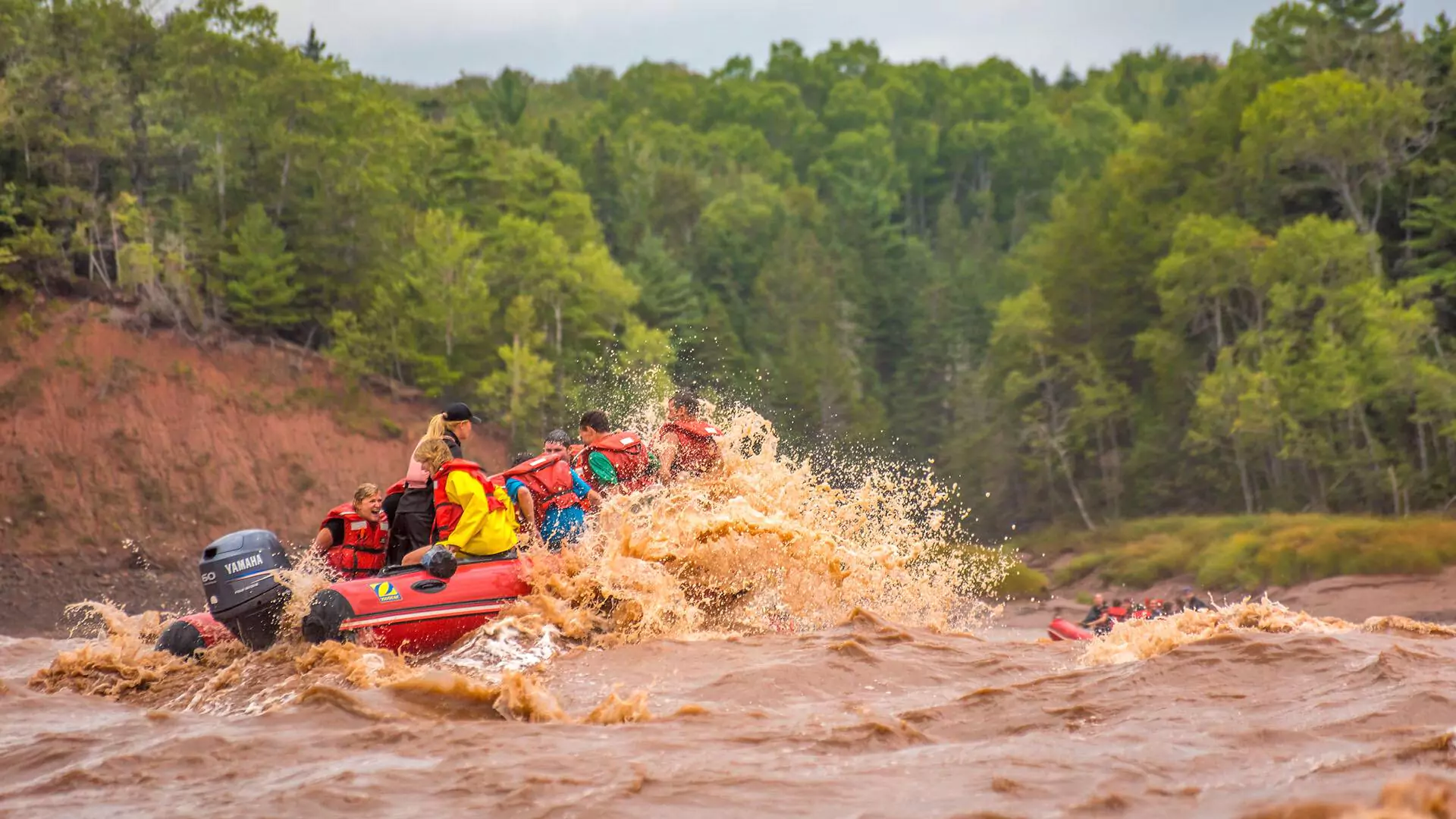 Tidal Bore Rafting on the Shubenacadie River
