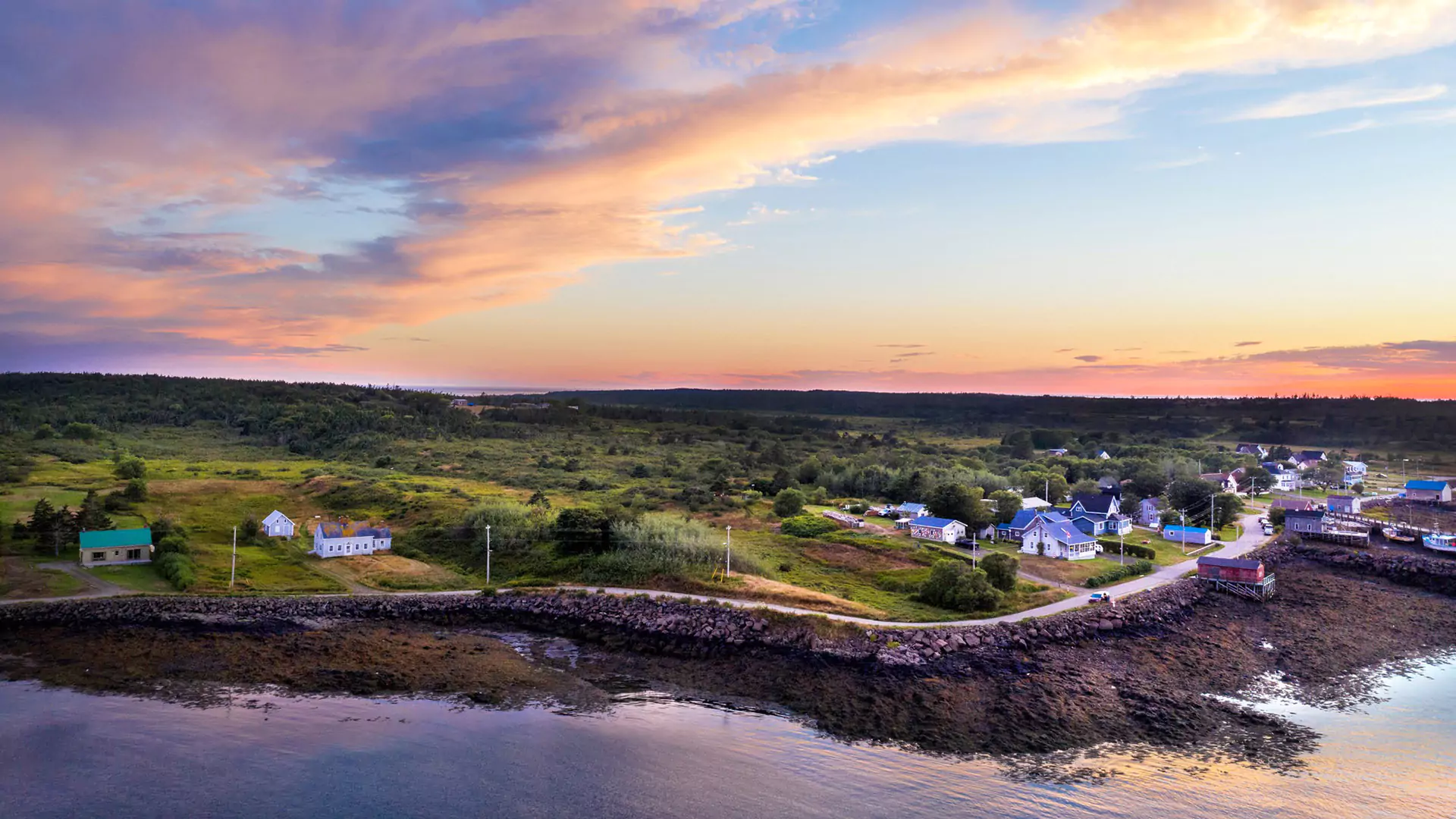 Sunset on Brier Island (Photo by Adam Hill)